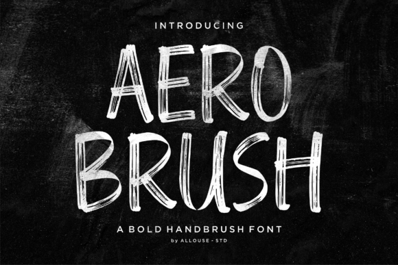Aero Brush: A Handwritten Brush Font for Modern Branding