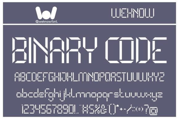 Binary Code: The Sci-Fi Display Font for High-Impact Digital Campaigns