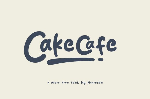 Cakecafe: A Modern Display Font for Boutique Branding