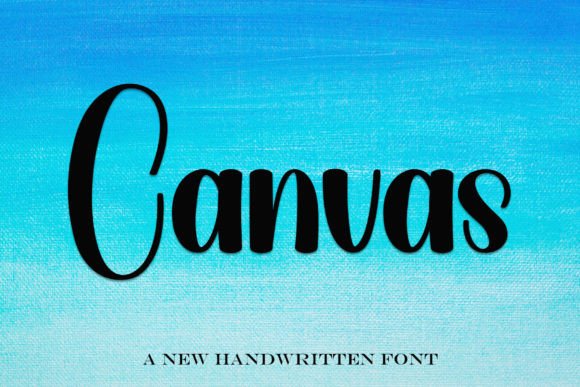 Canvas Handwritten Font Review for Elegant Brand Identity