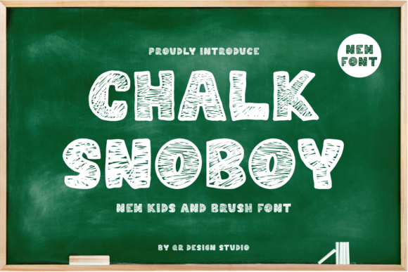 Chalk Snoboy: The Friendly Display Font for Small Business Branding