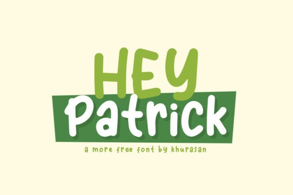 Hey Patrick: The Modern Display Typeface for Scroll-Stopping Visuals