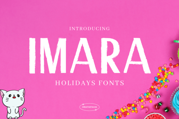 Imara Display Font for Festive Web Design