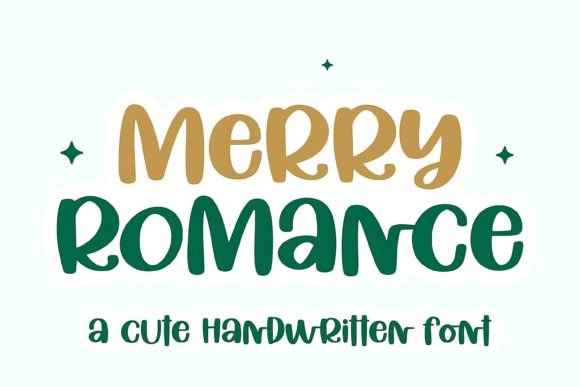 Merry Romance: The Handwritten Font for Authentic Brand Identity