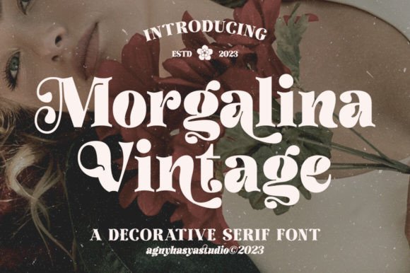 Morgalina Vintage: A Bold Serif Display Font for Timeless Branding