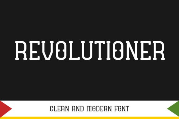 Revolutioner Typeface: A Clean Modern Font for High-Impact Campaigns
