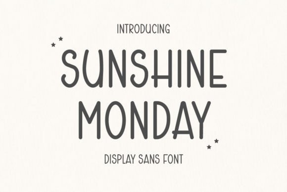 Sunshine Monday Typeface Review for Boutique Branding
