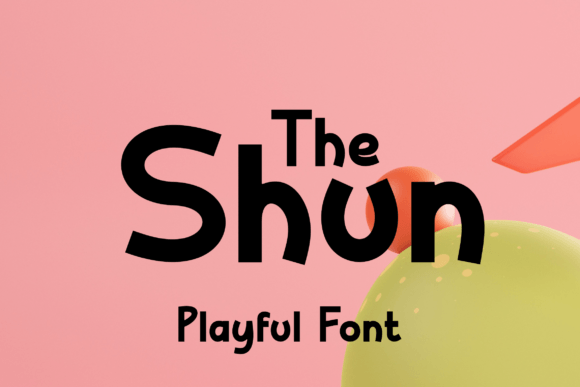 The Shun: A Quirky Display Font for Sweet Campaign Visuals